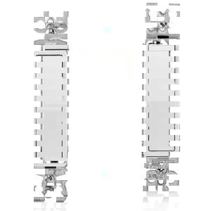 3 Pole, 120 to 277 VAC, 15 Amp, Residential Grade Rocker Three Way Switch